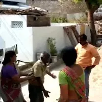 Chandrababu and Lokesh slams Sakshi media person