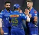 Mumbai Indians restricts Rajasthan Royals for low score