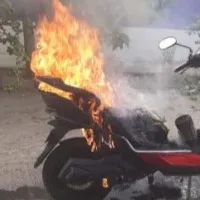 Another Electric Scooter Catches Fire In Tamil Nadu