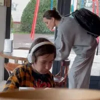 Angelina Jolie visits ukrain