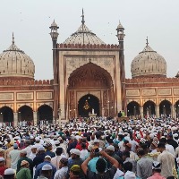 After 2-yr hiatus, devotees offer Namaz at Delhi's Jama Masjid on Eid-ul-Fitr