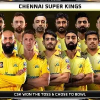 csk won the toss and chosetofield fisrt
