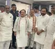 jp nadda reaches hyderabad