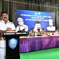 Minister Talasani inaugurated Free Coaching Centre organized by Hyd City Police – North Zone