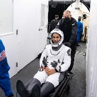 Telugu origin astronaut Rajachari safely landed