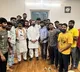 rahul met nsui leaders in chachalguda jail with mallu bhatti vikramarka
