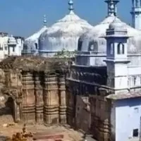 Ancient swastikas found near Varanasi Gyanvapi mosque survey stopped amid protests