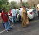 TRS MLA Rekha Naik humanitarian gesture towards road accident victims