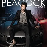 mahesh babu poster on the paecock magazine