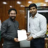 ysrcp mp Sri Krishna Devarayulu meets union minister kishan reddy