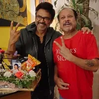 Venkatesh Daggubati spotted at 'Preminchukundaam Raa' reunion