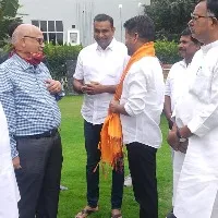 goa ex cm Digambar Kamat meets revants reddy in hyderabad