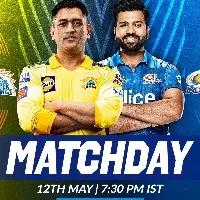 csk key match with mi today at Wankhede Stadium