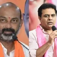 KTR sends defamation notice to Bandi Sanjay