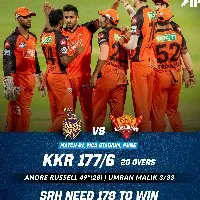 178 is the target for hyderabad