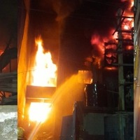 Fire guts tarpaulin manufacturing factory in Delhi's Narela, no injuries