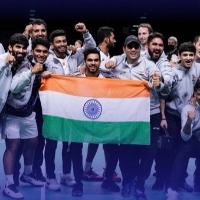 India thrash Indonesia 3-0 to win maiden Thomas Cup title
