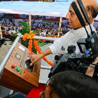 Defence Minister launches two indigenous frontline warships in Mumbai