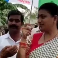 Roja laughs as elderly man asks her to arrange bride for him