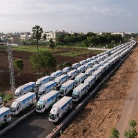Andhra Pradesh CM flags off 175 veterinary ambulances