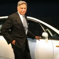 Ratan Tata comes to Taj Hotel in Nano Car