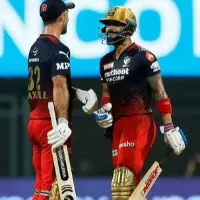 Kohli Du Plessis and Maxwell take RCB to fourth