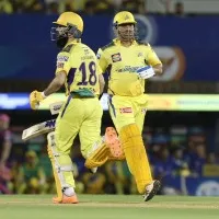 RR bowlers restricts CSK