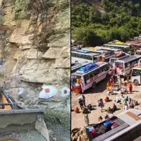 10000 people stranded on Uttarakhands Yamunotri highway as safety wall collapses