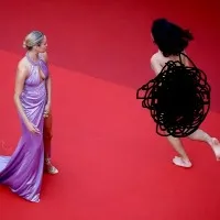 Ukraine Woman Stripped Off On Cannes Red Carpet