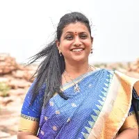 Roja visits Rock Gardens at Orvakallu