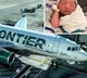 Woman delivers baby in lavatory aboard Frontier Airlines flight to Florida names her Sky