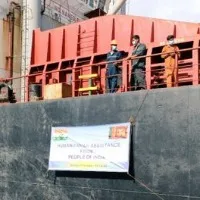 Indian consignment with essentials arrived Sri Lanka