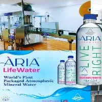 USATA launches ARIA LifeWater - the world's first atmospheric mineral water