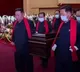 Kim Jongun seen at North Korean state funeral not wearing mask