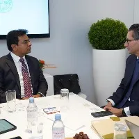 KTR attracts another investment to Telangana in Davos