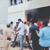 If not for police, we might have burned alive: MLA P Satish Kumar 