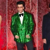 Vijay Devarakonda, Rashmika sizzle with style at Karan Johar's birthday bash