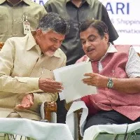chandrababu wishes to nitin gadkari on his birth day