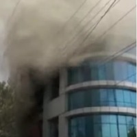 Hyd: Fire accident at Grand Spicy Bawarchi hotel, 14 rescued