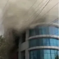 Hyd: Fire accident at Grand Spicy Bawarchi hotel, 14 rescued