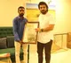 An Ordant Fan of Charan makes an art of charan with rice crop