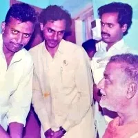 rare photo of kcr with ntr goes vilral on social media