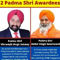 aap nominates padmashri awardees to both of punjab rajyasabha