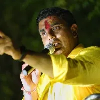 Lokesh terms Chandrababu as Lord Rama and CM Jagan as monster
