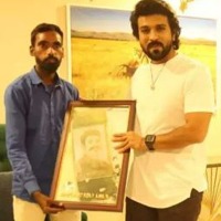 Fan walks 264 km to meet Ram Charan, shares paddy field portrait