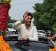 Ranbir Kapoor reaches Visakhapatnam for Brahmastra promos fans get a crane to put a garland on him