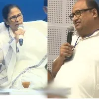 Mamata Banergee funny interaction with TMC leader