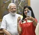 Prime Minister Narendra Modi meets the women boxers Nikhat Zareen and Manisha Moun and Parveen Hooda