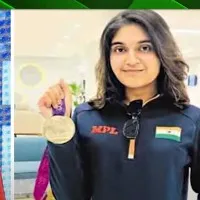 Chief Minister KCR felicitated World women boxing champion Nikhat Zareen and world champion in shooting Esha Singh