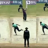 Krishna Pandey creates history in T10 League by hitting 6 sixes in six balls